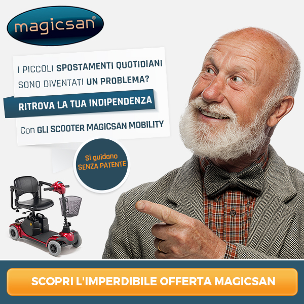 Ritrova la tua indipendenza con lo scooter Magicsan